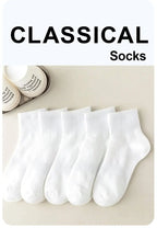 Polyester Blend Casual Low Tube Socks Set