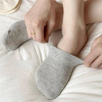 Polyester Elastane Women Half Forefoot Invisible Socks