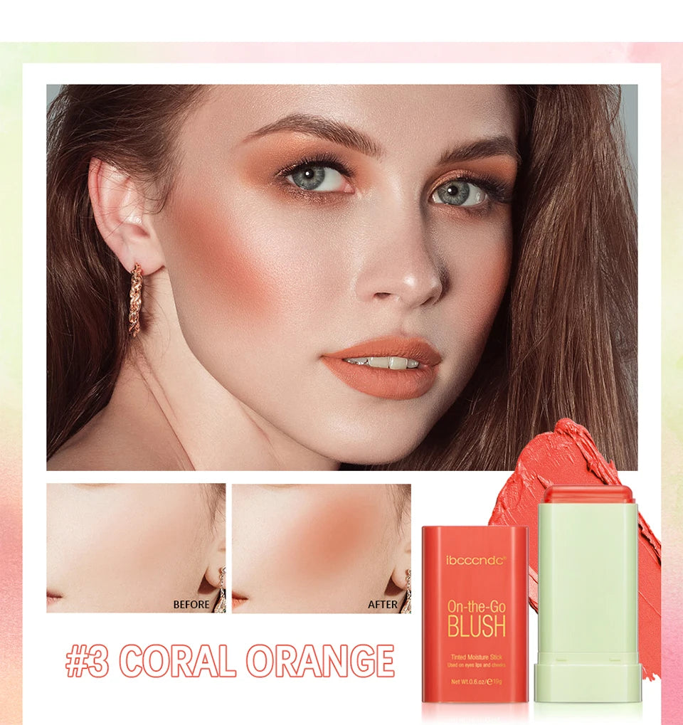 Cream Blush Stick Tinted Moisture Makeup