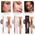 Liquid Face Contour Highlighter and Blush Wand Makeup Applicator