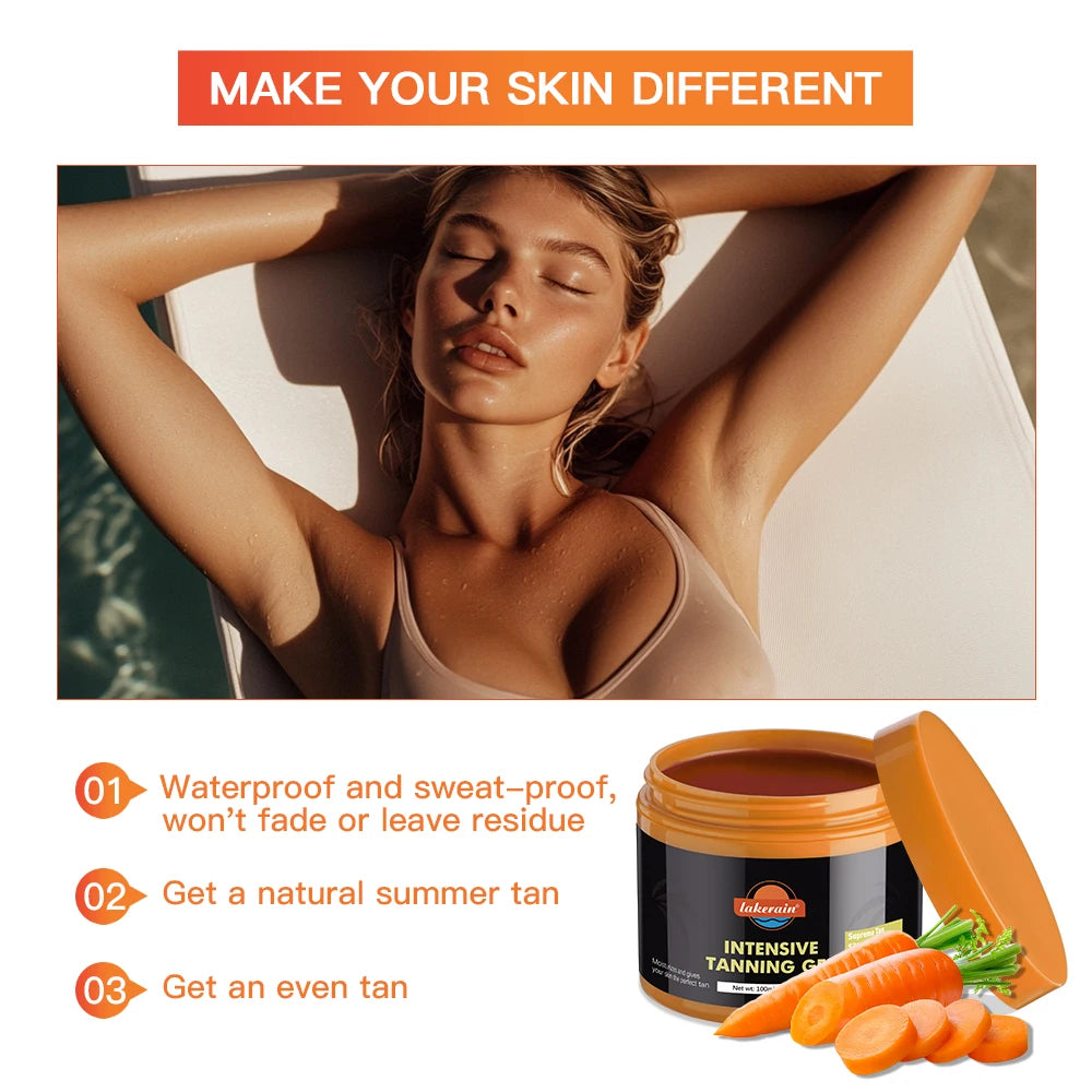 Intensive Tanning Gel Sun Bronzer Moisturizer