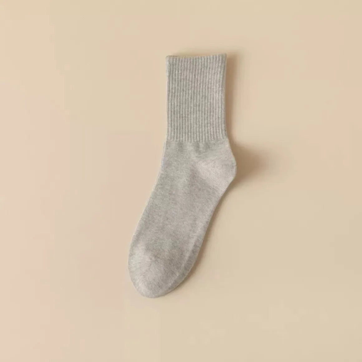 Polyester Mid Tube Casual Striped Women Socks 6 Pairs - 20