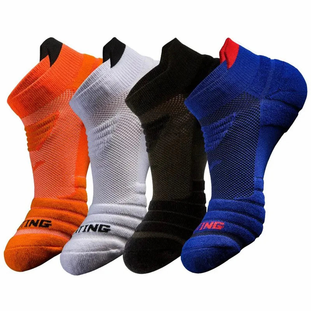 Men Cotton Blend Athletic Sports Socks - 12