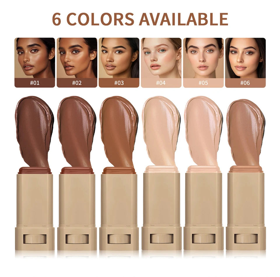 Foundation Stick and Pressed Powder Makeup Set