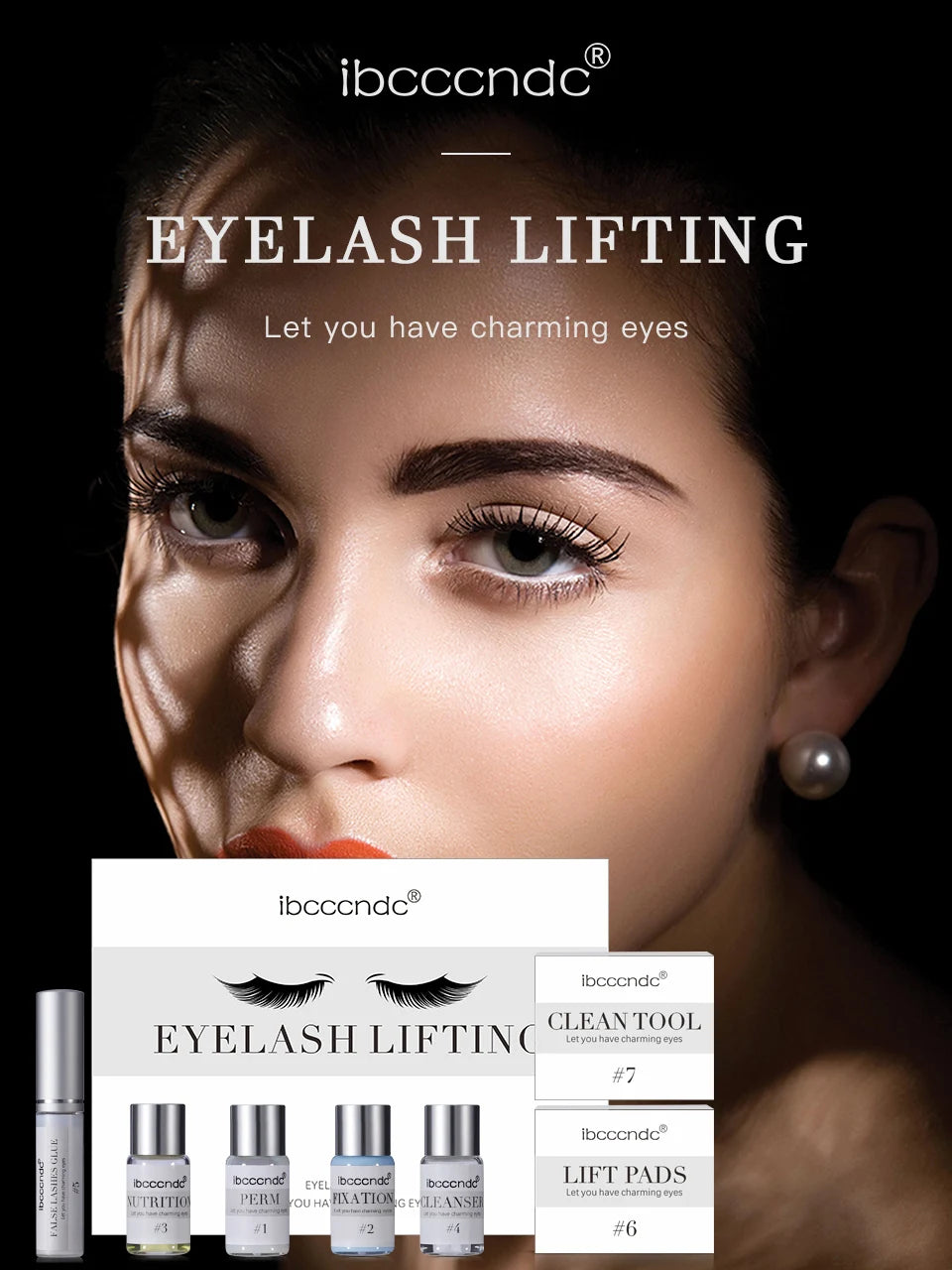 Professional Eyelash Lifting and Perming Set for Home Use - 7