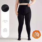 Womens Plus Size Thermal Plush Lined Winter Tights