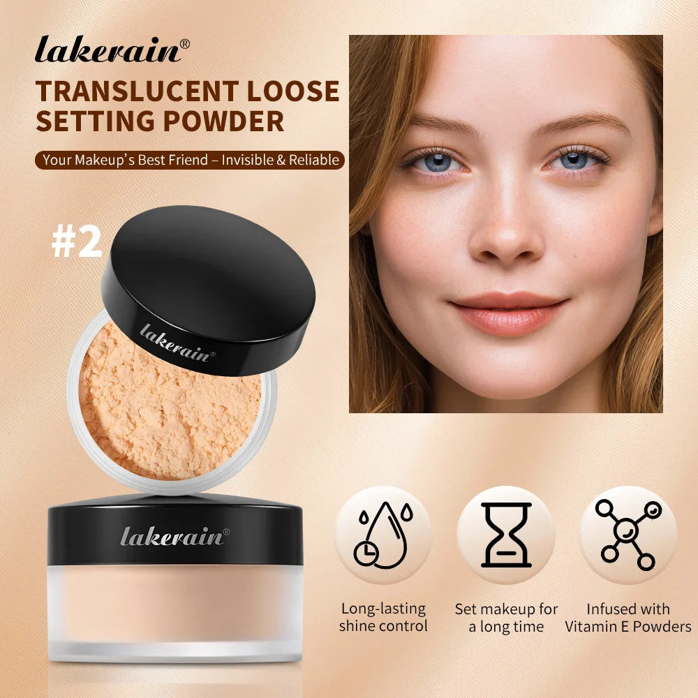 Translucent Loose Setting Powder Oil Control Matte Finish - 2