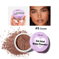 Matte Loose Face Powder for Long Lasting Makeup Setting