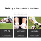 Polyester Elastane Anti Slip Sports Socks