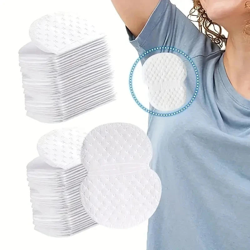 Disposable Cotton Underarm Sweat Pads for Perspiration Protection