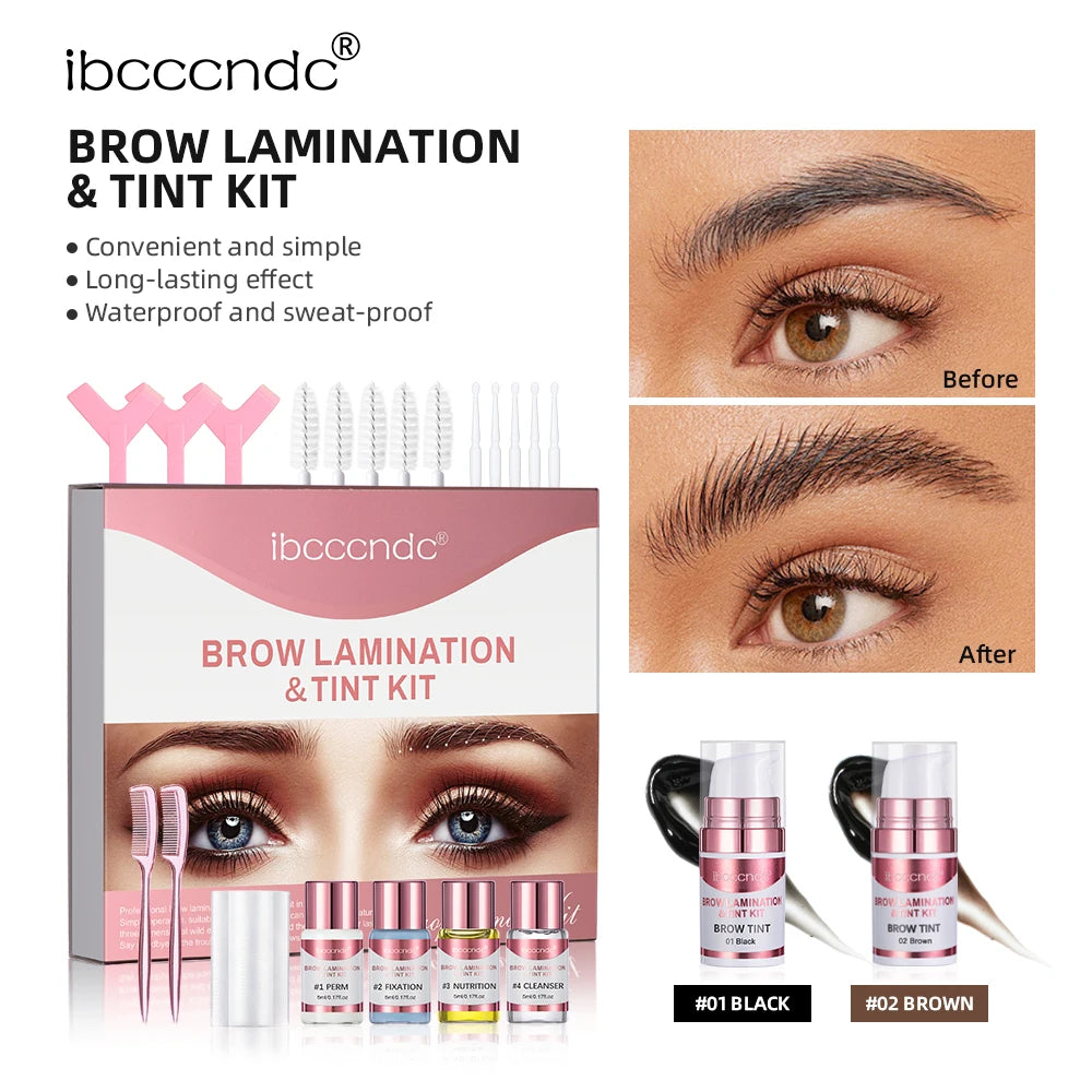 Professional Eyebrow Lamination and Tinting Kit - 1