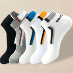 5 Pairs Polyester Spandex Low Tube Ankle Socks