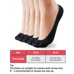 Nylon Elastane Invisible Low Cut Non Slip Liner Socks