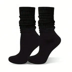 Polyester Elastane Casual Slouch Crew Socks 6 Pack
