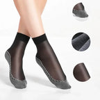 Womens Nylon Breathable Anti Slip Ankle Socks