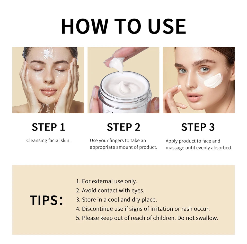 Hydrogel Facial Moisturizer Deep Hydration Skin Care Cream