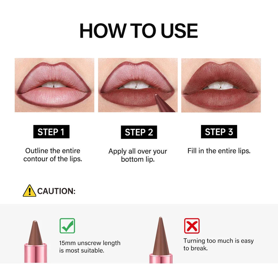Matte Velvet Lip Liner And Lipstick Duo - 23