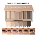 6 Color Eyeshadow Palette Matte Neutral Nude Tones