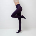 Solid Color Nylon Pantyhose For Women