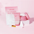 Collagen Skincare Set Deep Nourishment Face Cream and Mask