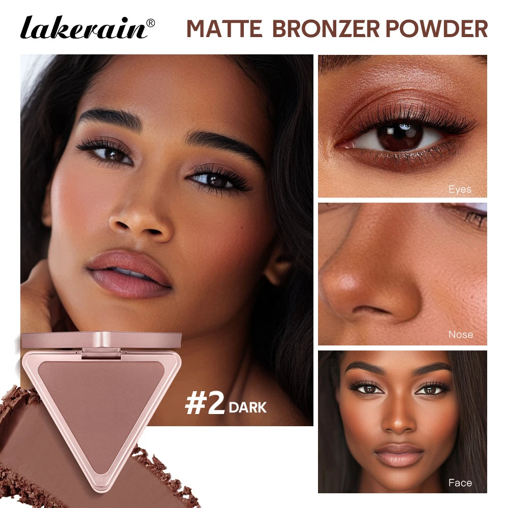 Matte Bronzer Powder Face Contour Makeup