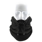 Cotton Polyester Fleece Thermal Hooded Neck Warmer Winter Hat