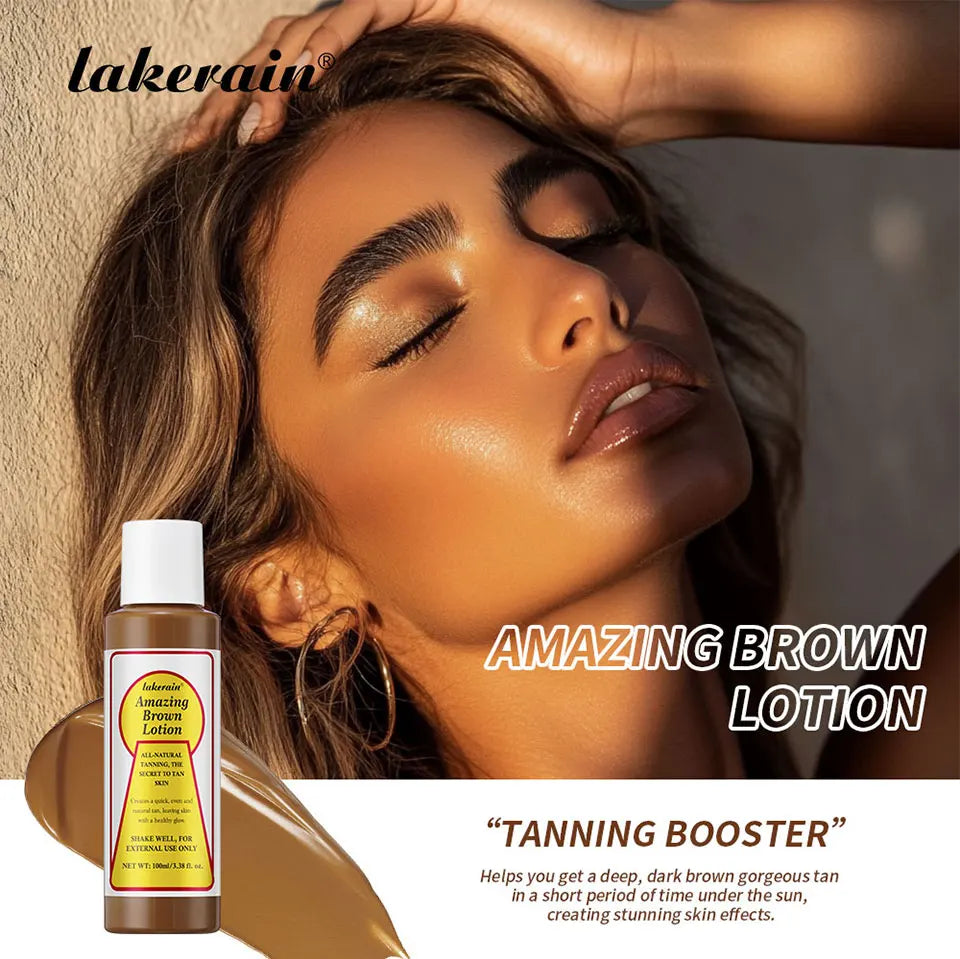 Sunless Tanning Body Lotion Liquid Bronzer