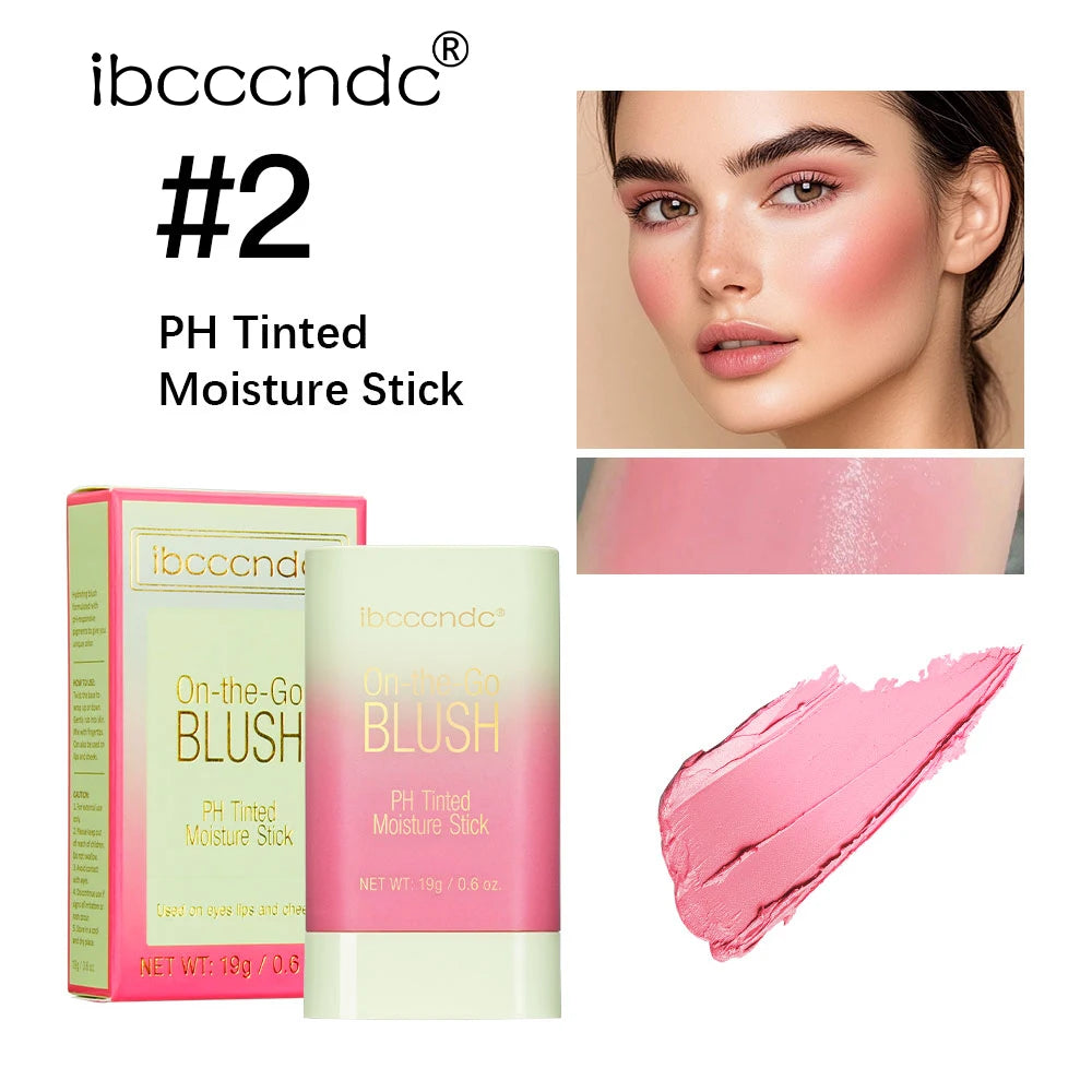 Cream Blush Stick Tinted Moisturizing Face Makeup