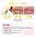 Gold Flake Color Changing Lip Balm Moisturizing Lipstick
