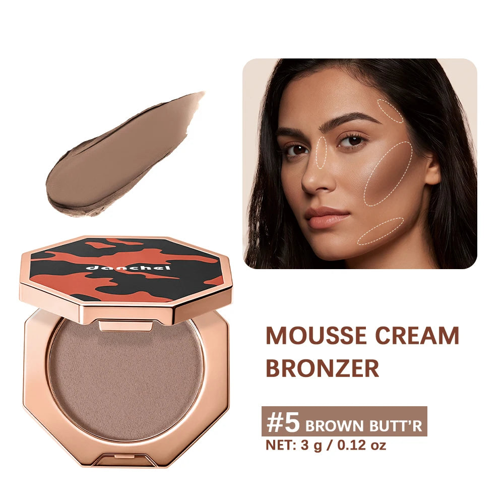 Cream Mousse Bronzer Matte Face Sculpting Makeup - 21
