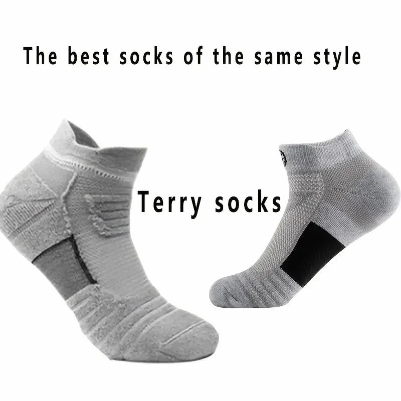 Polyester Spandex Athletic Ankle Socks