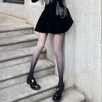 Gradient Nylon Core Yarn Pantyhose Stockings