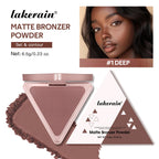 Matte Bronzer Powder Face Contour Makeup