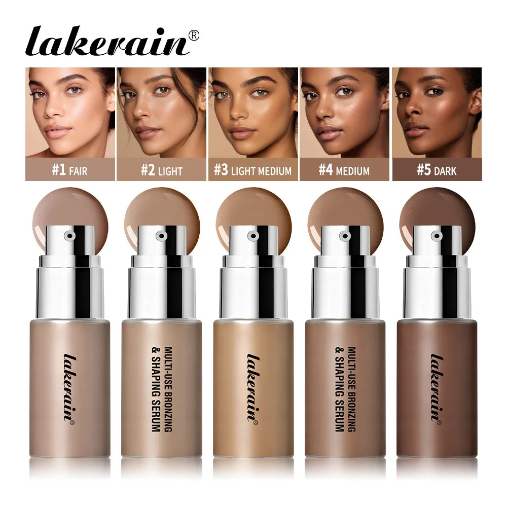 Liquid Bronzing and Shaping Foundation Serum - 2