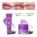 Moisturizing Lip Balm and Sleeping Mask Set