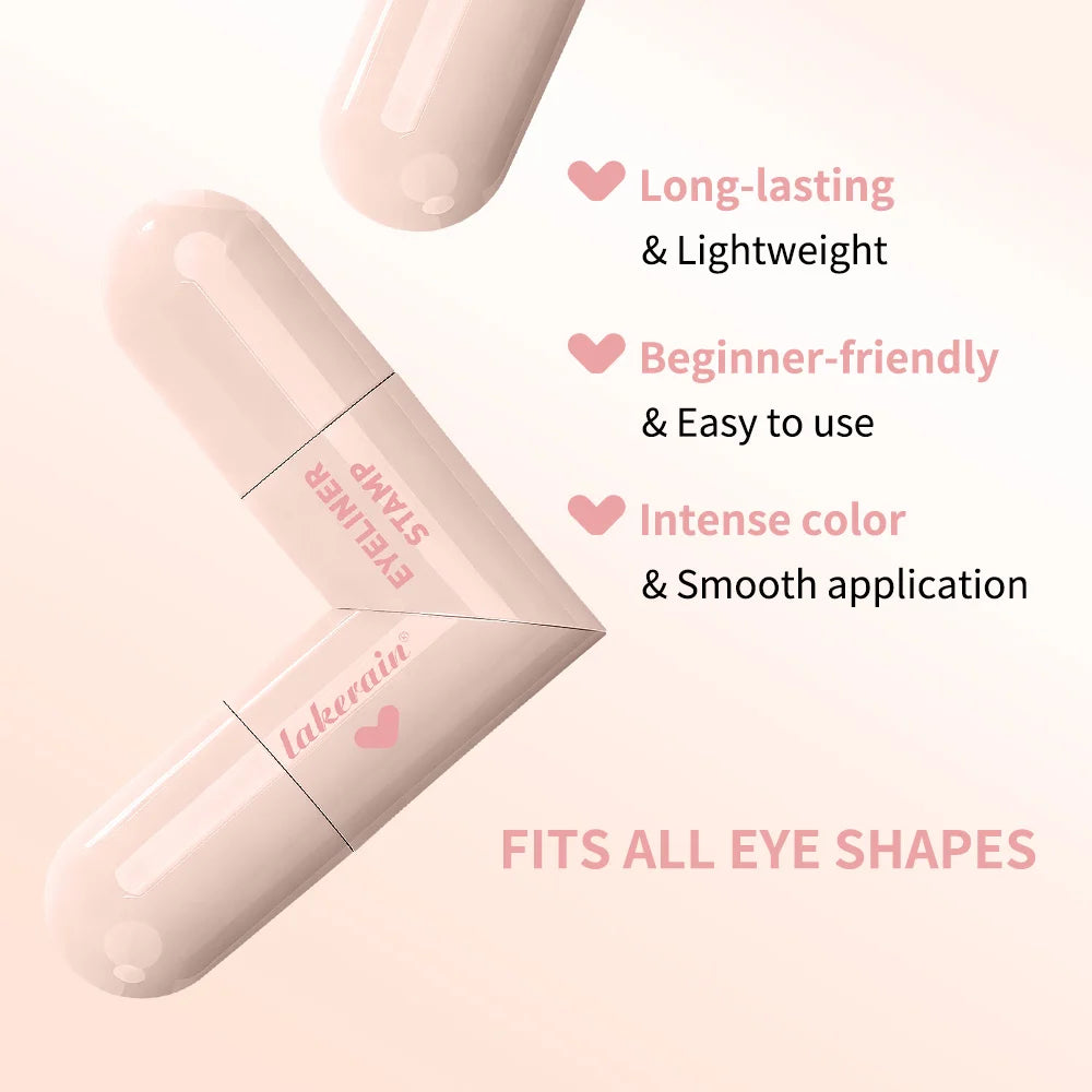 Liquid Eyeliner Stamp Waterproof Winged Eye Makeup Pen