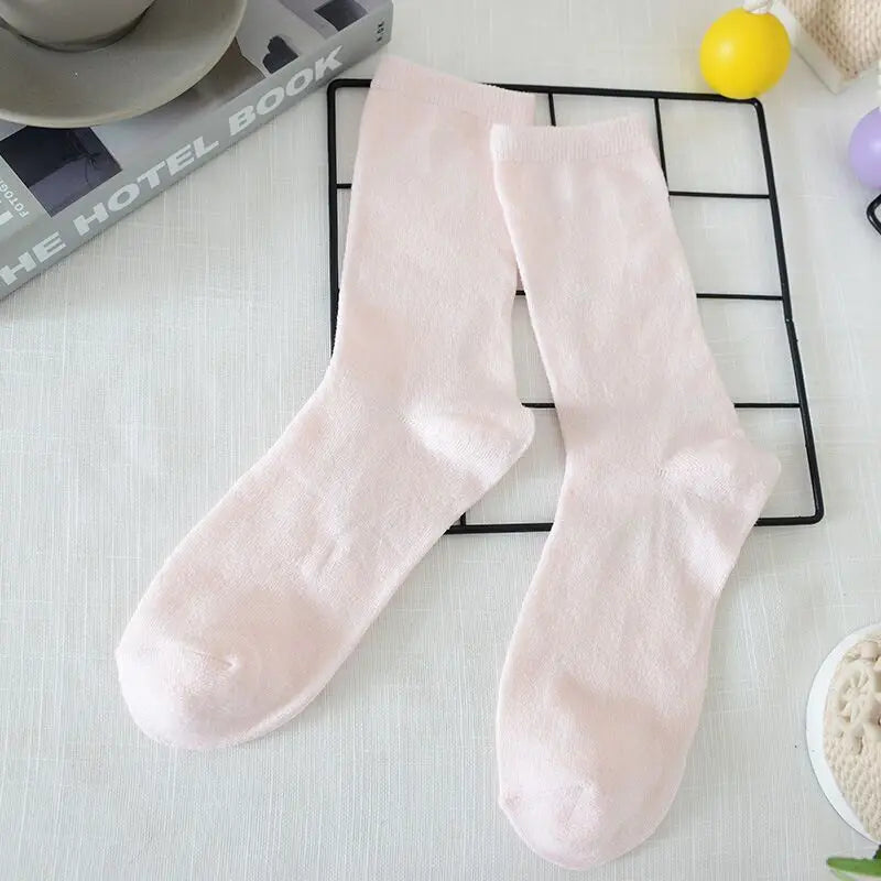Metallic Knit Women Casual Socks