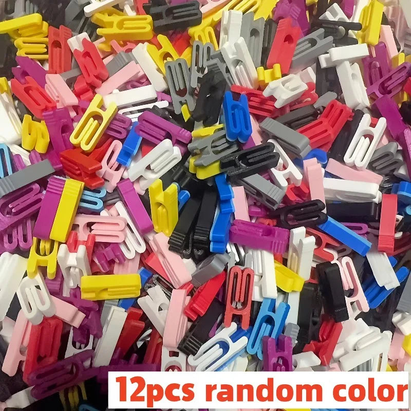 12 Piece Plastic Food Bag Sealing Clips for Kitchen Storage