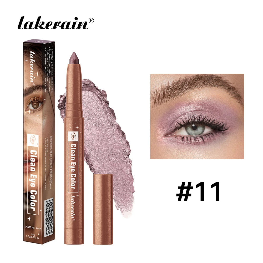 Waterproof Shimmer Eyeshadow Pencil Creamy Stick - 25