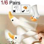 Polyester Spandex Cartoon Casual Socks