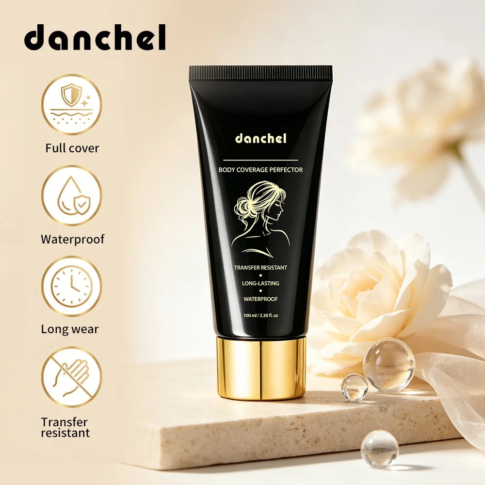 Waterproof Full Coverage Body Concealer Cream for Scars and Tattoos
