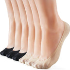 Nylon Elastane Invisible Low Cut Non Slip Liner Socks