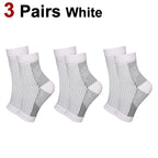 Nylon Spandex Ankle Compression Support Socks