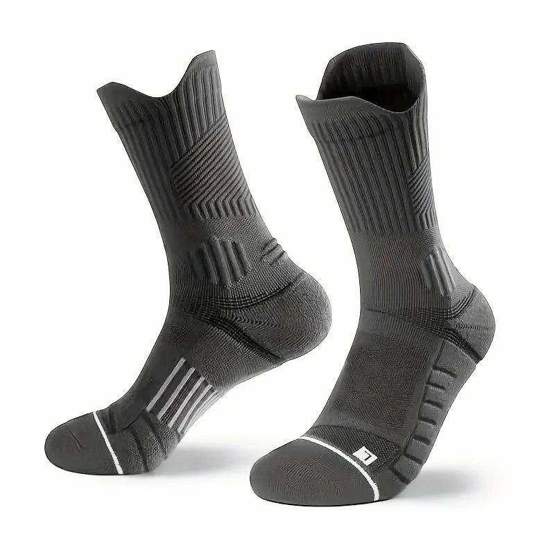 Nylon Spandex Crew Sports Socks for Men - 20