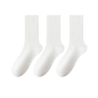Polyester Elastane Women Mid Tube Casual Socks