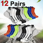 Cotton Polyester Blend Breathable Ankle Sports Socks