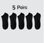 Polyester Nylon Ankle Socks Five Pack