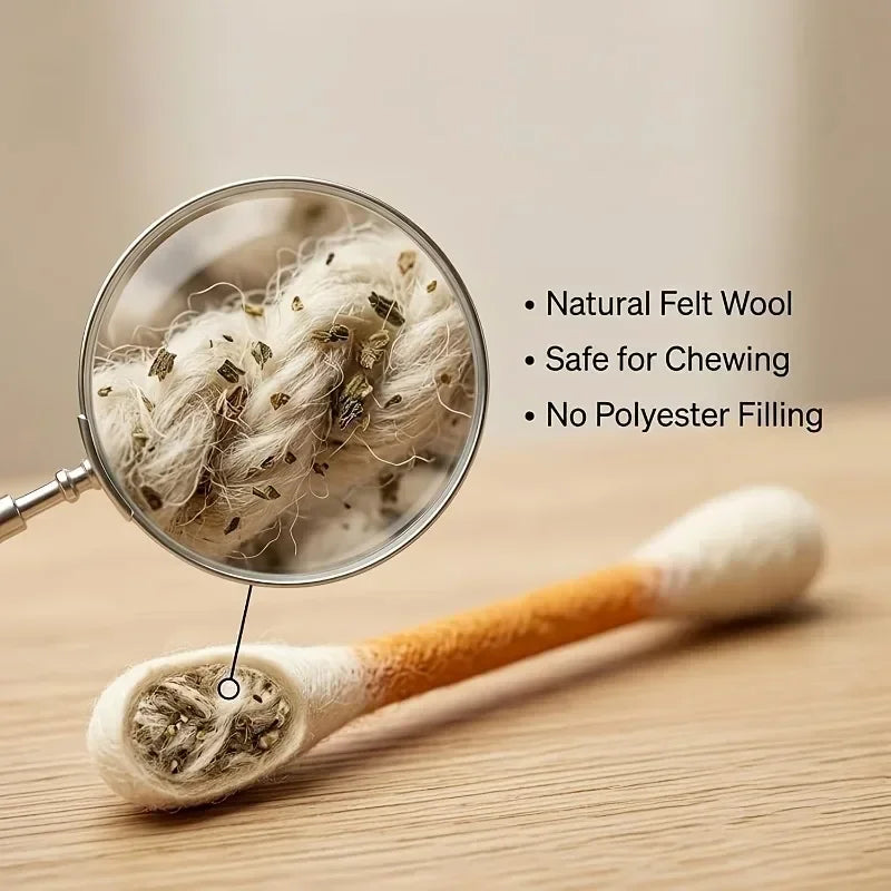 Cloth Catnip Chew Toy Set - 15