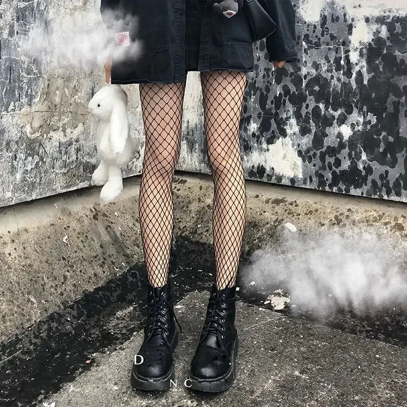 Polyester Mesh Fishnet Pantyhose Tights