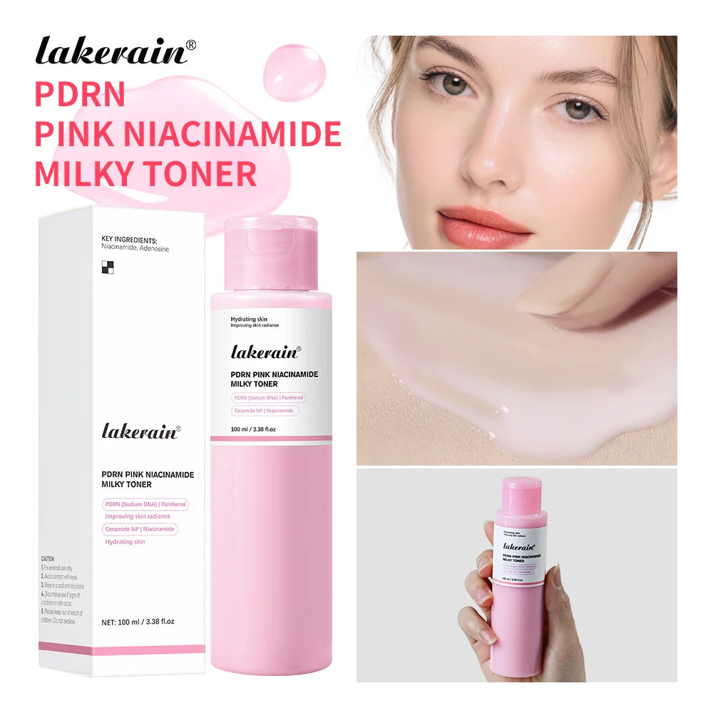 PDRN Niacinamide Milky Facial Toner Hydrating Skincare Lotion